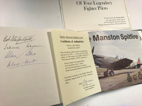 Lot 520 - [Group Captain Sir Douglas Bader]. The Manston Spitfire
