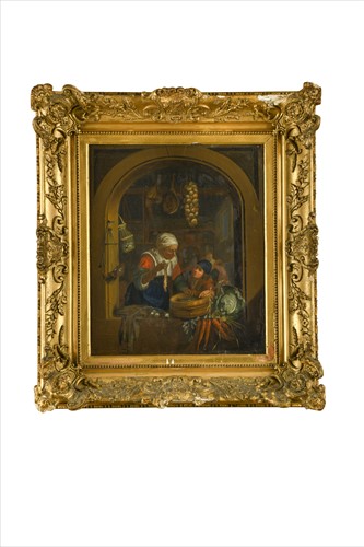 Lot 89 - After Gerrit Dou (Dutch 1613-1675)