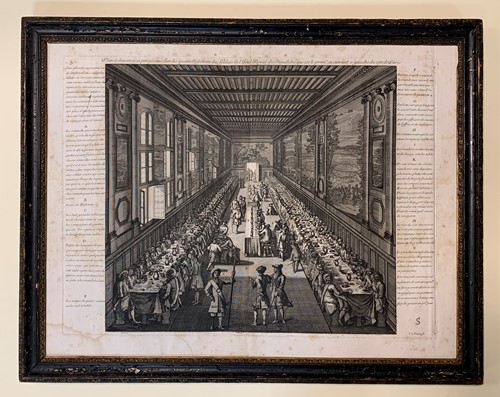 Lot 333 - Jean Le Pautre, Plan et élévation en...