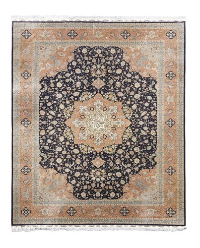 Lot 189 - A large 'Hereke' style silk carpet