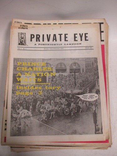 Lot 127 - A collection of Private eye editions