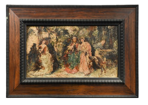Lot 255 - Attributed to Adolphe Monticelli (French, 1824-1886)