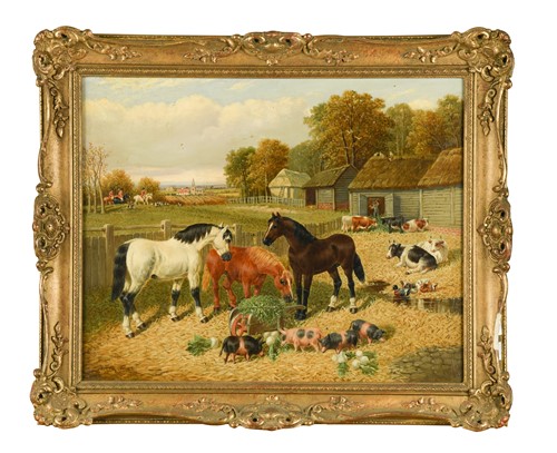 Lot 65 - Manner of John Frederick Herring Jnr. (British, 1815-1907)