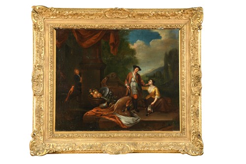 Lot 10 - Circle of John Theodore Heins (German, 1697-1756)