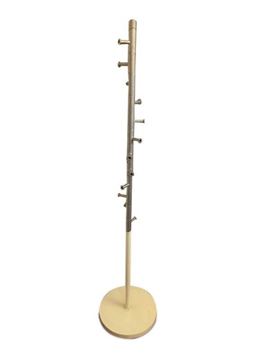 Lot 254 - A contemporary modular aluminium coat stand