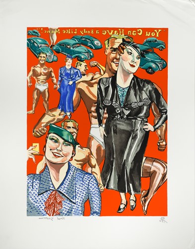 Lot 277 - Red Grooms (American 1937-), You Can Have a...
