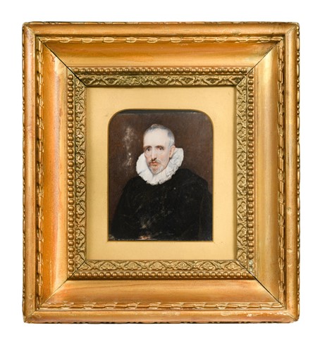 Lot 49 - Follower of Henry Bone after Sir Anthony van Dyck