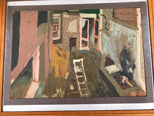 Lot 213 - Jon Harris, Courtyard, Victoria Street,...