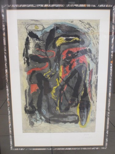 Lot 292 - E Gonzalez, a pair of framed lithographs,...