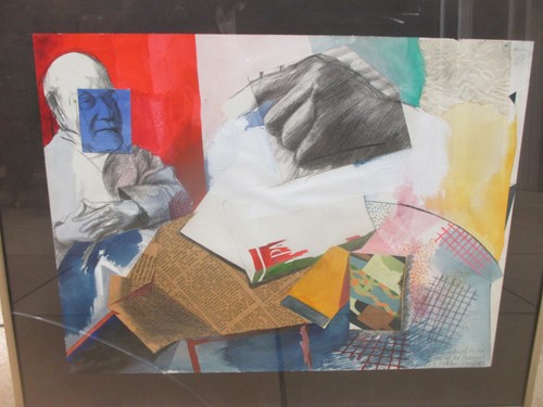 Lot 298 - 20th century British School abstract collage...