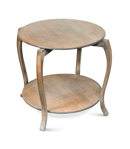 Lot 204 - An Art Deco pale oak occasional table