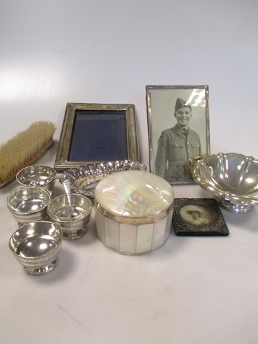 Lot 119 - A set of four Victorian silver salts by Martin...