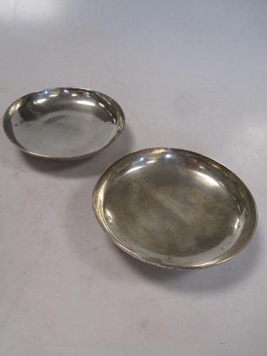 Lot 131 - A pair of German metalwares bon bon dishes,...