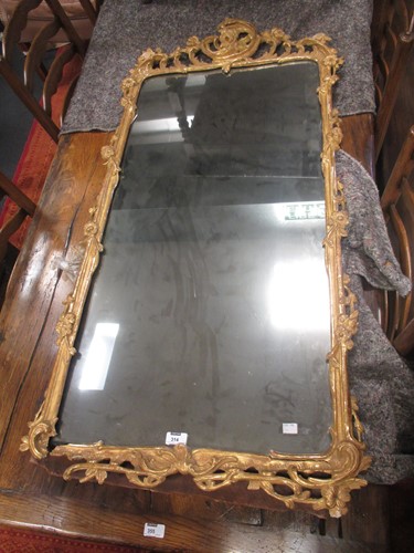 Lot 314 - A 20th Century Rococo style giltwood...