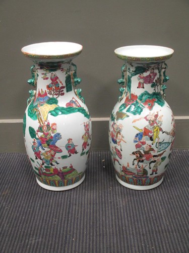 Lot 68 - A near pair of early 20th century Chinese...