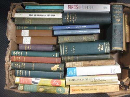 Lot 286 - Books - natural history. Assorted titles, 19th...