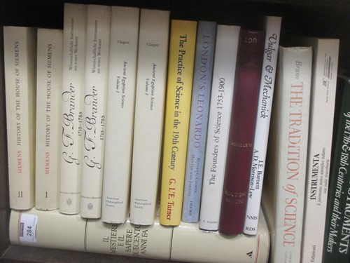Lot 284 - Books on science, various mainly 20th century...