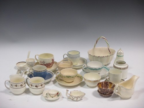 Lot 36 - A collection of 18th century Wedgwood and...