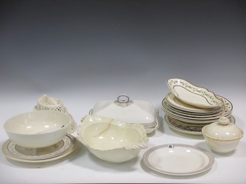 Lot 38 - A collection of 18th century Wedgwood and...
