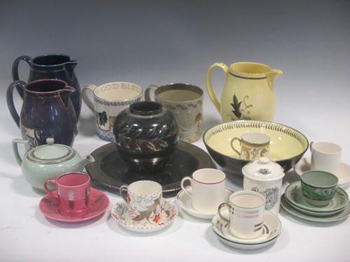 Lot 49 - A Wedgwood condiment pot and cover designed by...