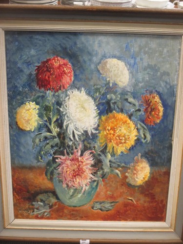 Lot 222 - B. J. Miles (British, 20th century) Still life...