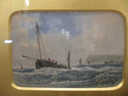 Lot 230 - A pair of 19th century maritime scenes,...