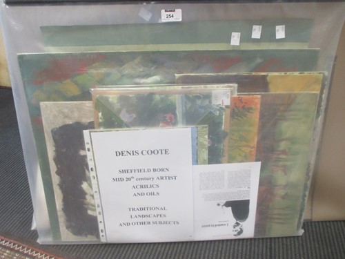 Lot 254 - Denis Coote (British 1926-2004) A folio of...