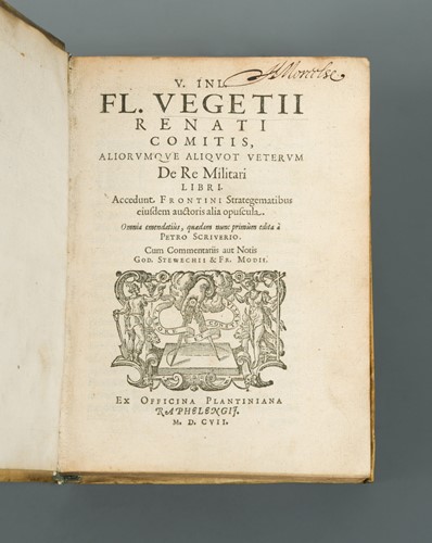 Lot 150 - VEGETIUS RENATUS (Flavius).