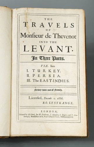 Lot 304 - THEVENOT (Jean)