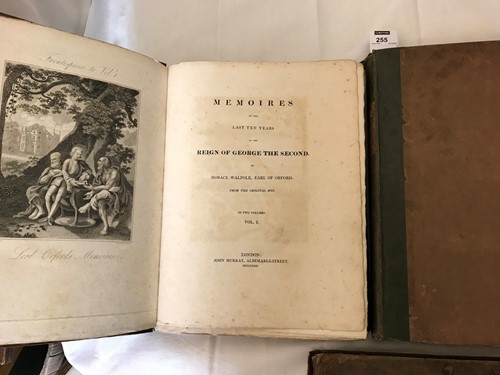 Lot 255 - WALPOLE (Robert)
