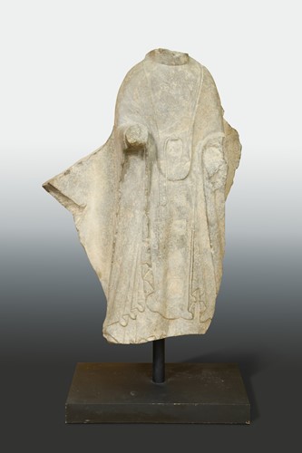 Lot 149 - A limestone Buddha, perhaps Northern Wei, China