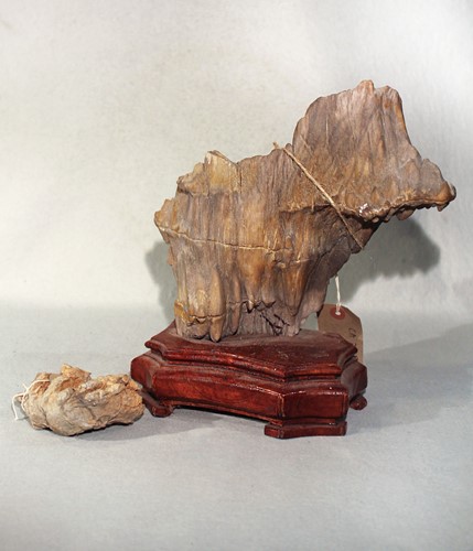 Lot 311 - A Chinese scholar's limestone rock