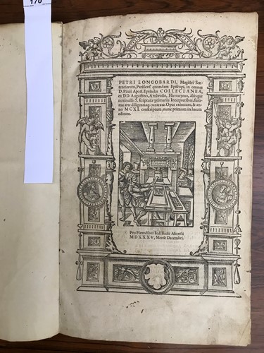 Lot 170 - LOMBARDUS (Petrus)