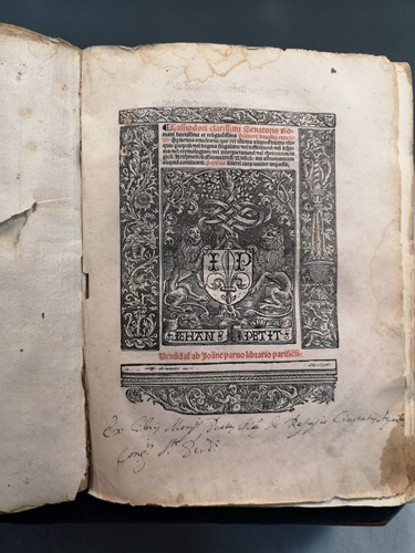 Lot 178 - CASSIODORUS.