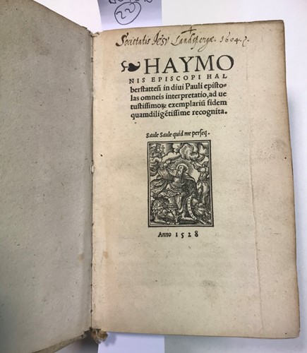 Lot 170A - HAYMO of Halberstadt. In divi Pauli epistolas...