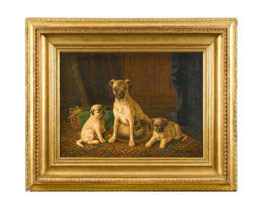 Lot 59 - Minna Stocks (German, 1846-1928)