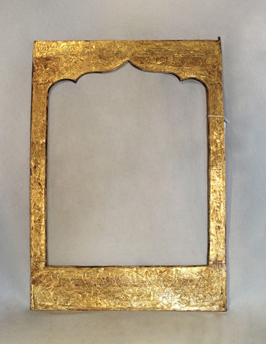 Lot 403 - A Tibetan gilt-copper throne back