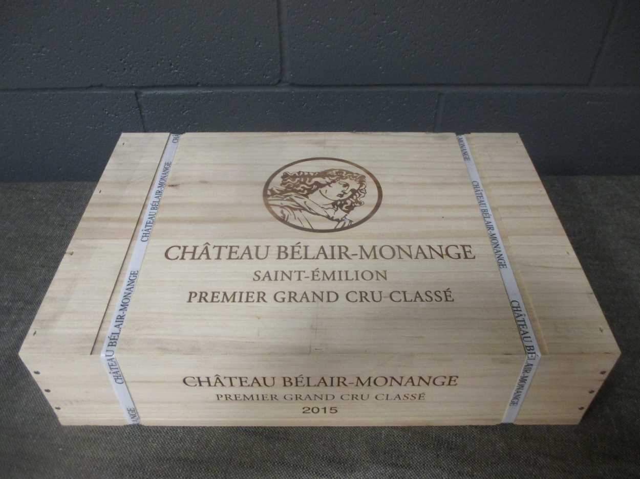 Lot 733 - Chateau Belair-Monange St Emilion 1er Grand...