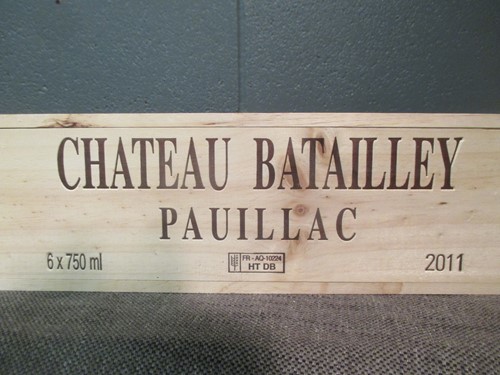 Lot 719 - Chateau Batailley, Pauillac 5eme Cru 2011, 6...