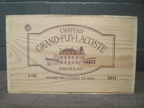 Lot 727 - Chateau Grand Puy Lacoste, Pauillac 2011, 6...