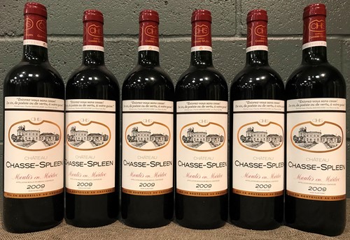 Lot 728 - Chateau Chasse Spleen, Moulis 2009, 6 bottles
