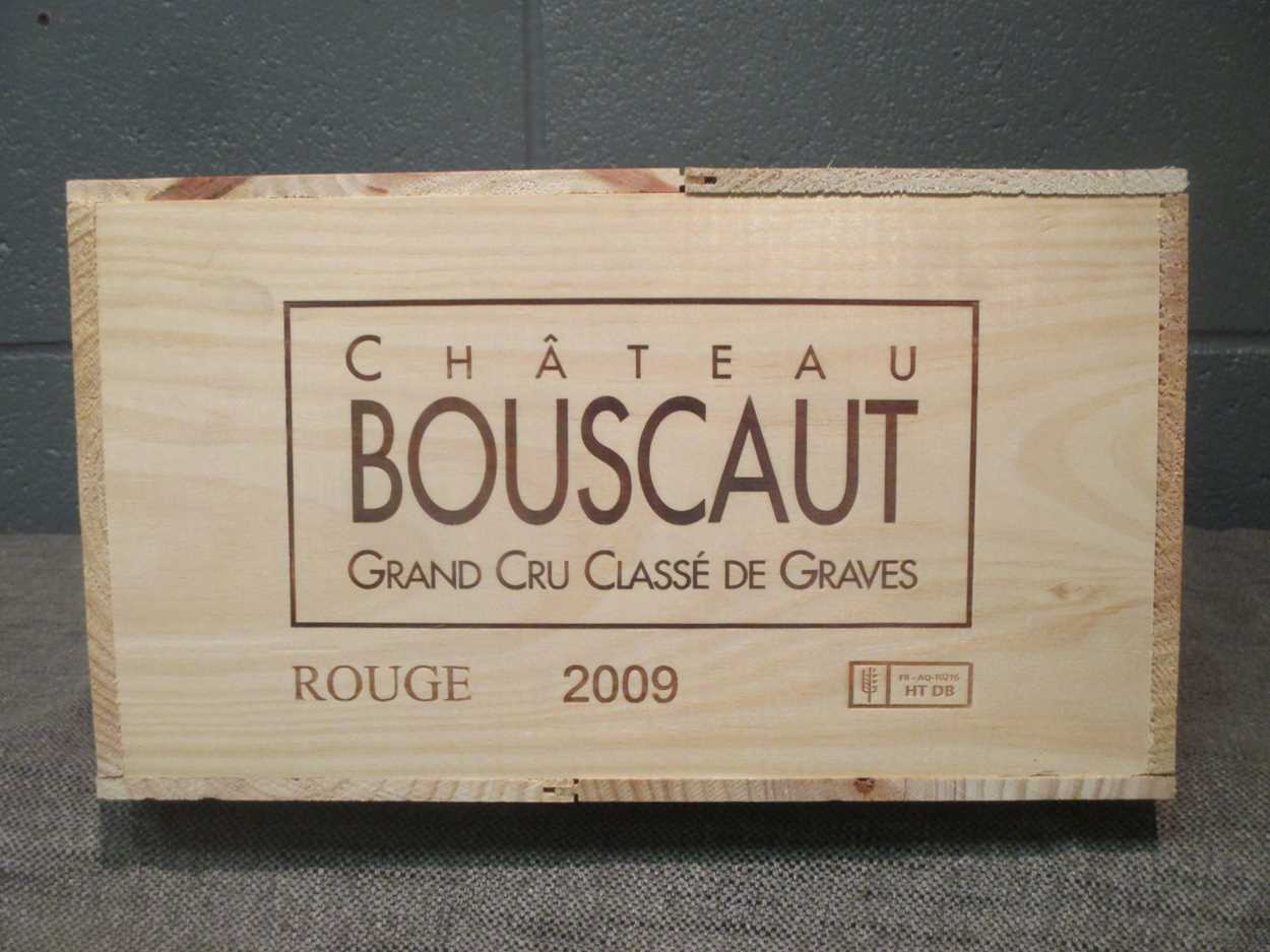 Lot 740 - Chateau Bouscaut, Pessac-Leognan 2009, 12 bottles