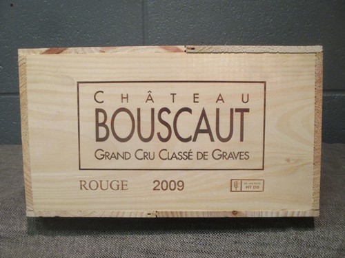 Lot 740 - Chateau Bouscaut, Pessac-Leognan 2009, 12 bottles