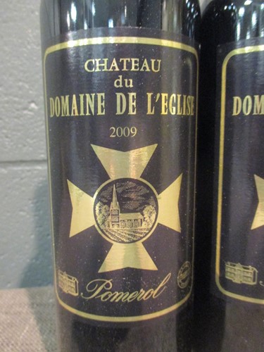 Lot 741 - Chateau du Domaine de L’Eglise, Pomerol 2009,...