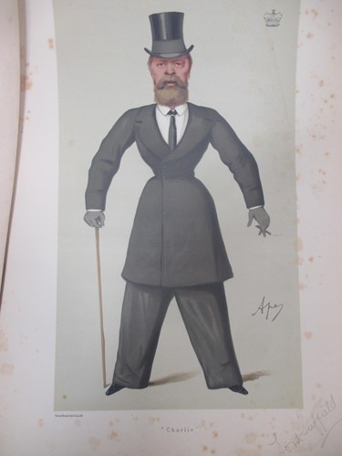 Lot 323 - A quantity of Vanity Fair Spy cartoons -...
