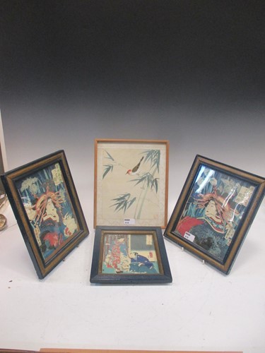 Lot 418 - Six early 20th century Japanese prints on...