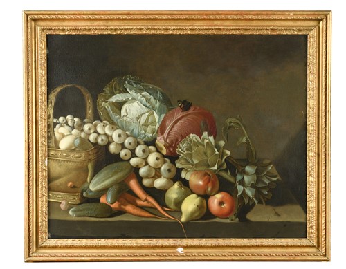 Lot 39 - Attributed to Louis (Lewis) Hübner  (German, b. 1694, fl. Norwich, 1740-1769)
