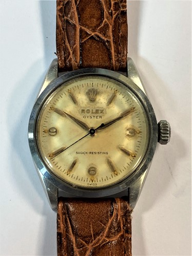 Lot 250 - Rolex - A gentleman's steel 'Oyster Precision' wristwatch