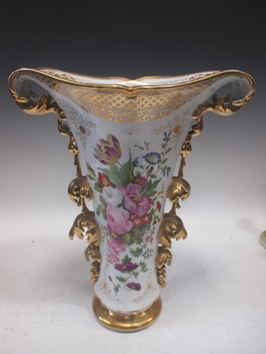 Lot 104 - A large Continental 19th century porcelain...