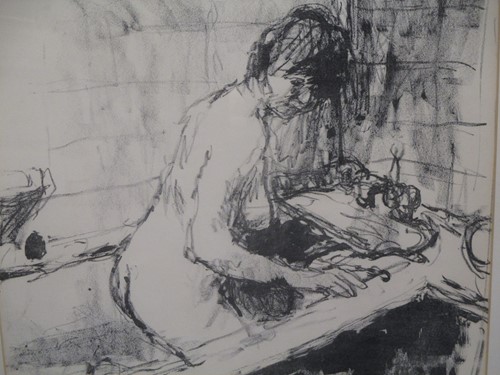 Lot 205 - Bernard Dunstan RA (1920-2017), Taking a bath,...